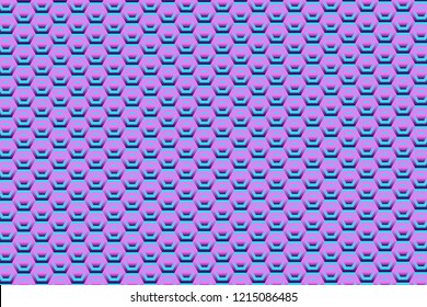Geometric abstract pattern in Gradient. Seamless pattern. Holographic colors. EPS 10 illustration.