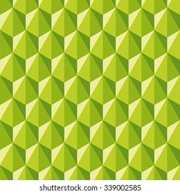 Geometric abstract pattern of hexagons. Seamless background in polygonal style. 