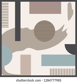 geometric abstract pattern for hijab design