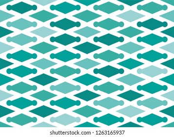 Geometric abstract pattern inspired by keys, locks and scales shapes. Vector art with a sketchy and hand drawn vibe, like a doodle. Bold, graphic and playful black and white rhombus and triangles.
