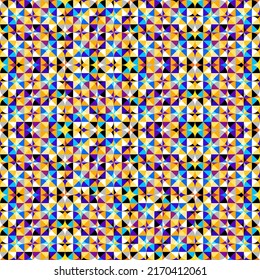 Geometric abstract pattern. Intersection style