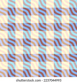 Geometric abstract pattern. Intersection style