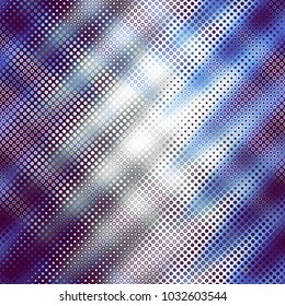 Geometric abstract pattern in low poly pixel art style. Polka dot pattern on low poly background.