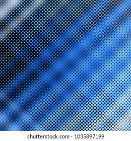 Geometric abstract pattern in low poly pixel art style. Polka dot pattern on low poly background.