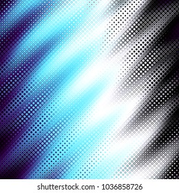 Geometric abstract pattern in low poly pixel art style. Polka dot pattern on low poly background.