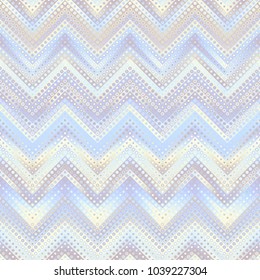 Geometric abstract pattern in low poly pixel art style. Polka dot pattern on low poly background. Seamless chevron pattern. Vector image.