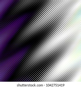 Geometric abstract pattern in low poly pixel art style. Polka dot pattern on low poly background. Vector image.