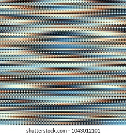 Geometric abstract pattern in low poly pixel art style. Polka dot pattern on low poly background. Vector image.