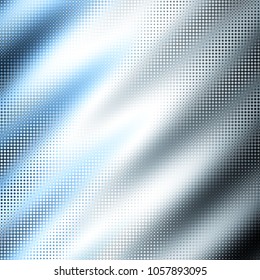 Geometric abstract pattern in low poly pixel art style. Polka dot pattern on low poly background. Vector image.