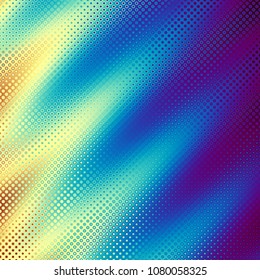 Geometric abstract pattern in low poly pixel art style. Polka dot pattern on low poly background. Vector image.