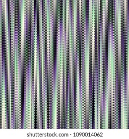 Geometric abstract pattern in low poly pixel art style. Polka dot pattern on low poly background. Vertical strips. Vector image.