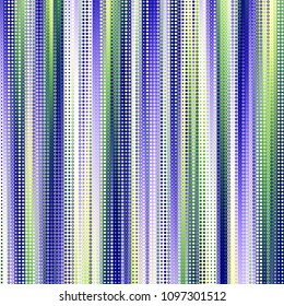 Geometric abstract pattern in low poly pixel art style. Polka dot pattern on low poly background. Vertical strips. Vector image.