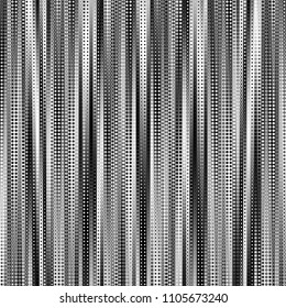 Geometric abstract pattern in low poly pixel art style. Polka dot pattern on low poly background. Vertical strips. Vector image.