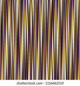 Geometric abstract pattern in low poly pixel art style. Polka dot pattern on low poly background. Vertical strips. Vector image.