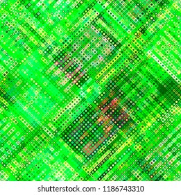 Geometric abstract pattern in low poly pixel art style.Dot pattern on low poly background. Vector image.