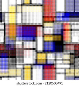 Geometric abstract pattern in low poly style.