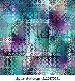 Geometric abstract pattern in low poly style.