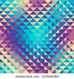Geometric abstract pattern in low poly style.