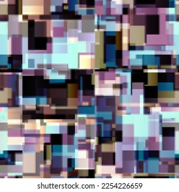 Geometric abstract pattern in low poly style. Seamless image