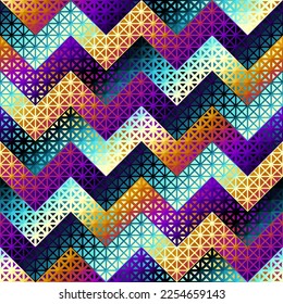 Geometric abstract pattern in low poly style.