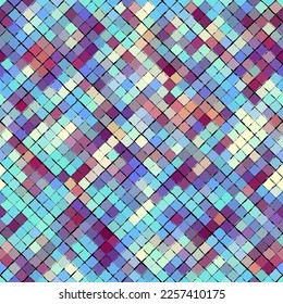 Geometric abstract pattern in low poly style. Seamless image