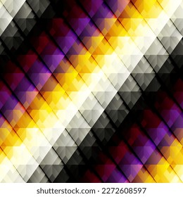 Geometric abstract pattern in low poly style.