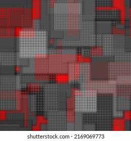 Geometric abstract pattern moire overlay style. Abstract square texture