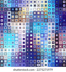 Geometric abstract pattern moire overlay style. Abstract square texture