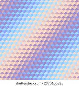 Geometric abstract pattern moire overlay style. Abstract square texture
