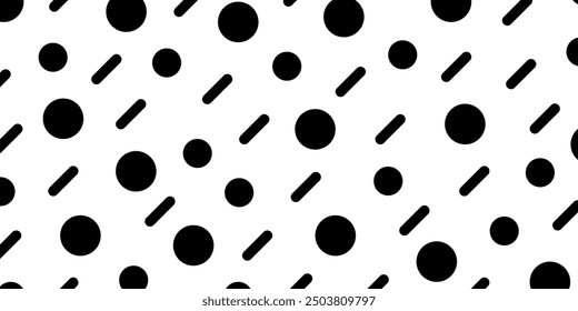 Patrón abstracto geométrico sobre fondo blanco en estilo memphis. Ilustración vectorial