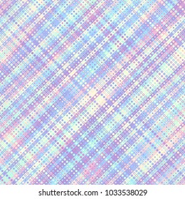 Geometric abstract pattern. Polka dot pattern on low poly background.