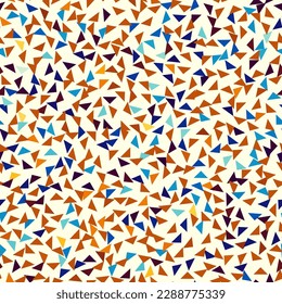 Geometric abstract pattern. Random triangles pattern