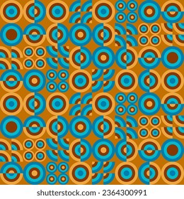 Geometric abstract pattern. Regular polka dot pattern.