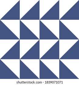 Geometrisches Muster in Retrofarben oder modernen Vintage-Farben. Vektorgrafik