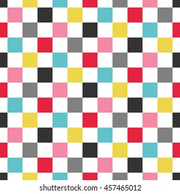 Geometric Abstract Pattern, Seamless Background.