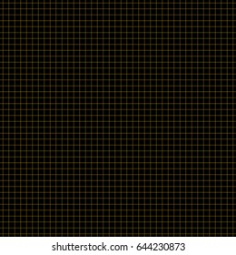 Geometric abstract pattern. Seamless horizontal and vertical vector background. Black and gold, yellow texture. Vector.