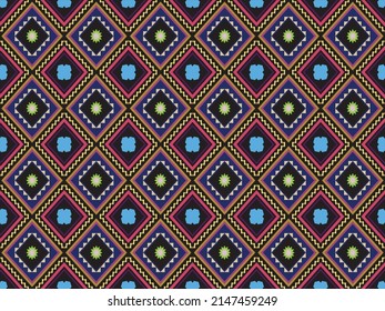 geometric abstract pattern seamless vector background dark blue and gold texture modern graphic pattern.for prints, textile, decor, fabric. Raster copy monochrome
