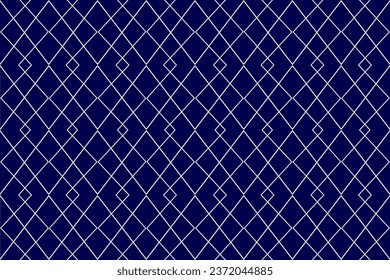 Geometric abstract pattern, seamless vector background, dark blue and white texture, modern graphic pattern.