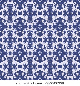 The geometric abstract pattern. Seamless vector background.  Bizarre Art Illustration