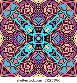 The geometric abstract pattern. Seamless vector background. colored oriental texture. islam arabic ornaments. Graphic traditional pattern for print cards invitations