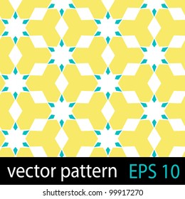 Geometric abstract pattern. Seamless vector background