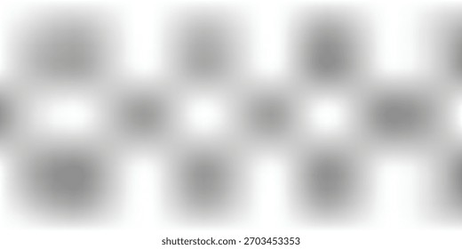 Geometrisches abstraktes Muster mit weichen Formen, die in einem Raster angeordnet sind und einen modernen und minimalen visuellen Stil schaffen, der perfekt für Hintergründe, Layouts und Designprojekte geeignet ist.