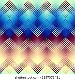 Geometric abstract pattern. Tileable vector image.