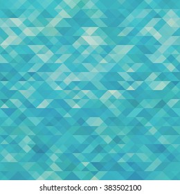 Geometric abstract pattern of triangles and rhombuses. Vector illustration. EPS 10.