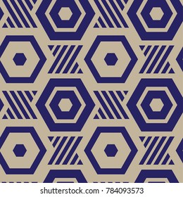 The geometric abstract pattern. vector background