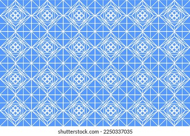 Geometric abstract pattern vector illustration