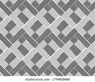 Geometric abstract pattern vector on background