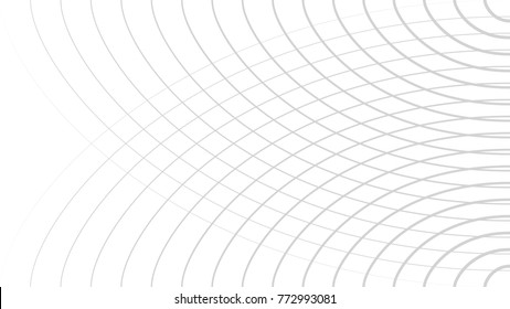 geometric abstract pattern Vector sketch line illustration on white background