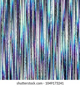 Geometric abstract pattern. Vertical blue stripd. Random polka dot.
