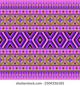 Geometric abstract pattern.Colorful native embroidery, ornament pattern design for printing, cloth, fabric, carpet, tiles.